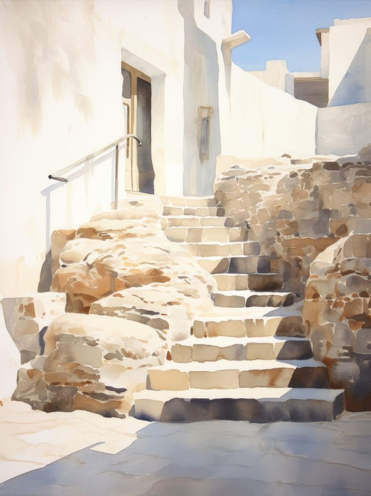 Mykonos Stairway