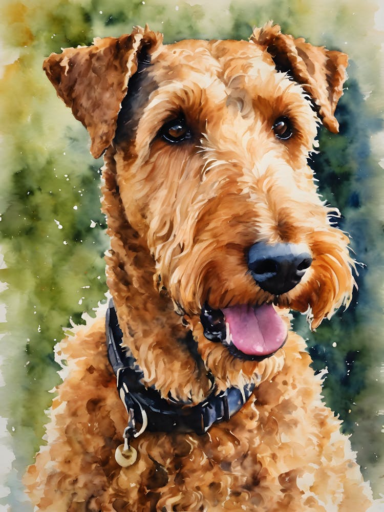 Airedale Terriers Dog 1