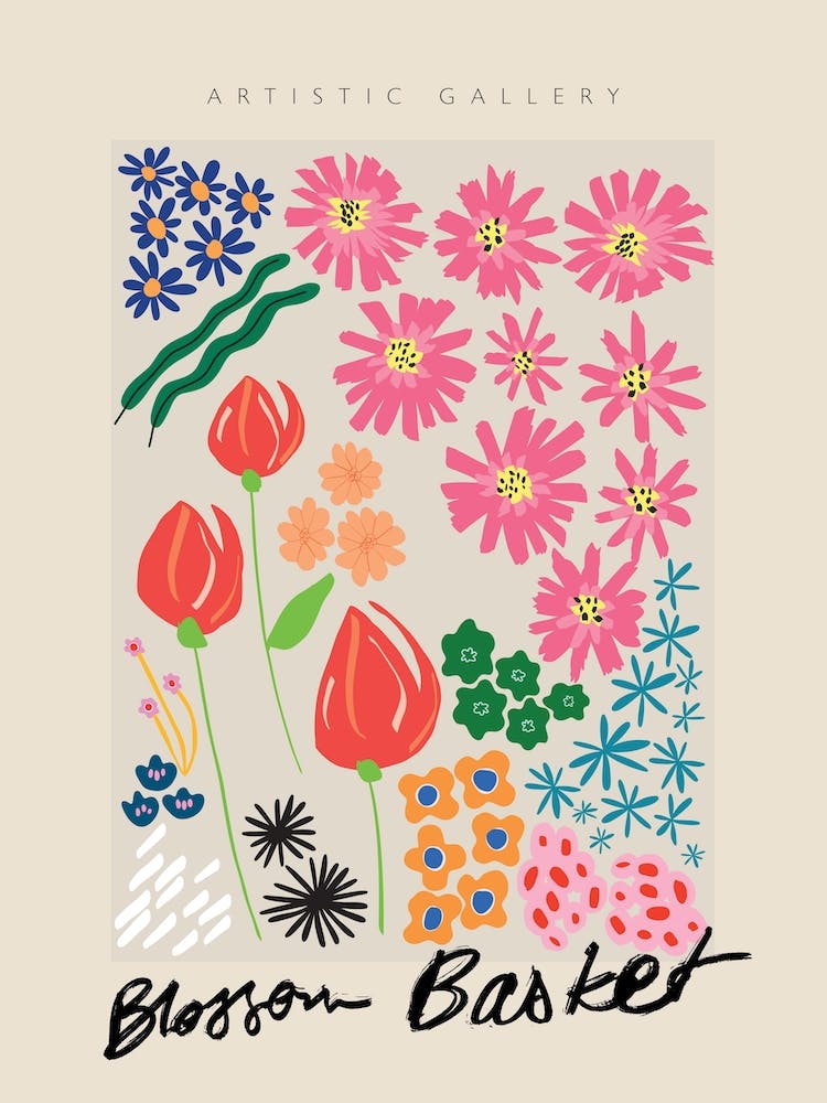 Matisse Blossom Basket