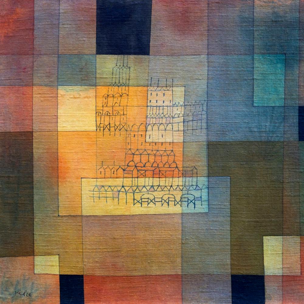5103 Paul Klee Polyphonic Architecture (1930) Painting In High Resolution