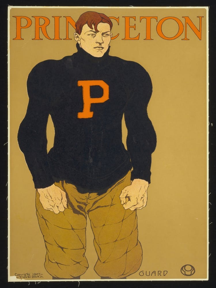 Athlete, Edward Penfield