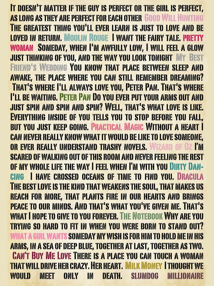 Romantic Movie Quotes