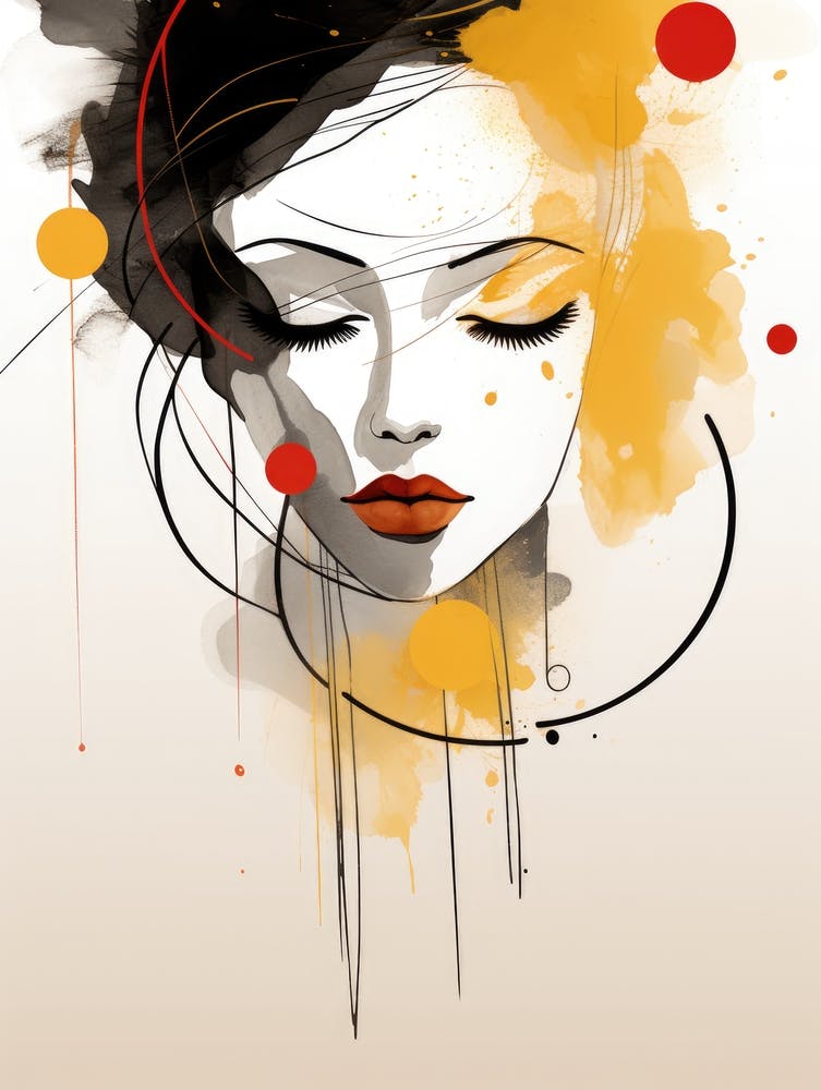 Abstract Of A Woman 24