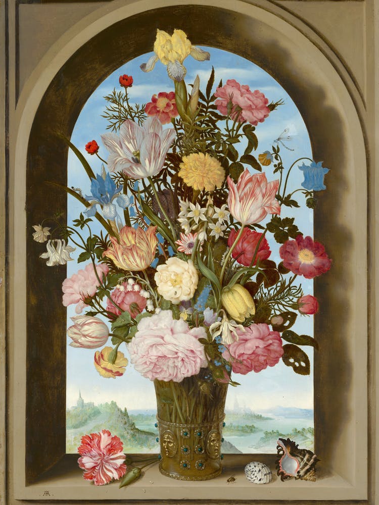 Vase Of Flowers 1