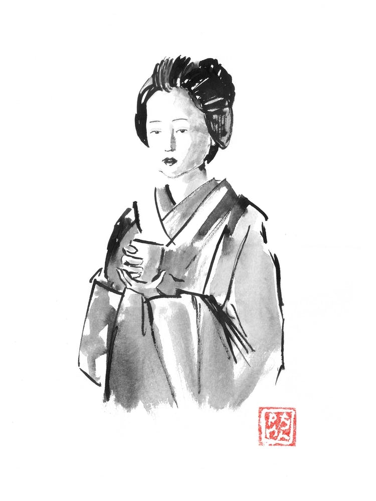 Geisha Drinking