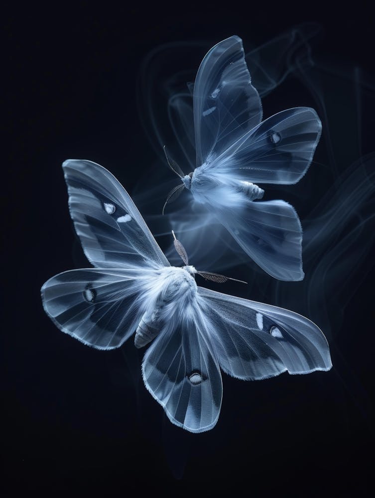 Moths In Smoke