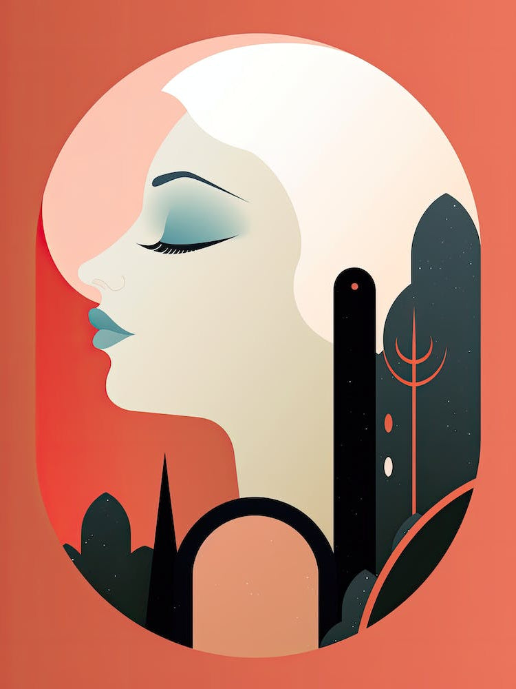 Dancing with Shadows: Woman's Soul in Minimalism