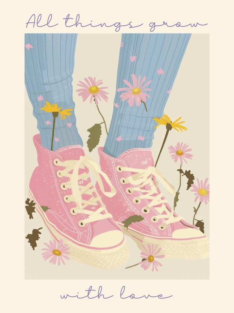 All Things Grow With Love Spring Flowers And Sneakers 7