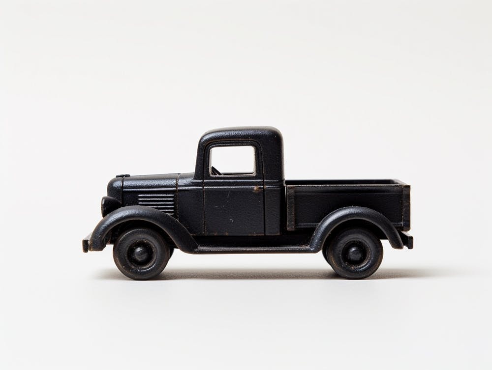 Toy Car Black Truck 2
