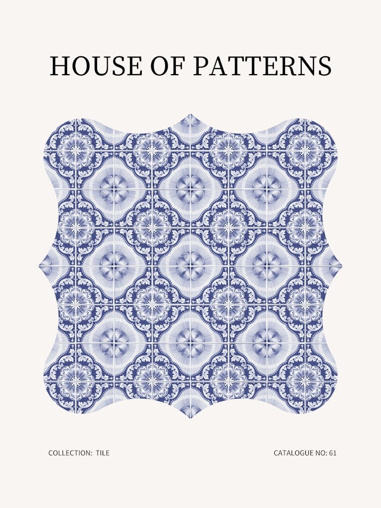 Tile Pattern Poster 62