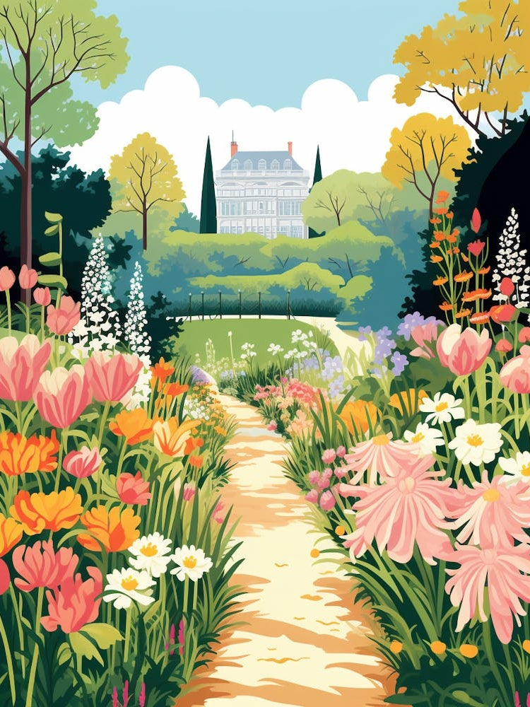 Royal Botanic Garden Edinburgh United Kingdom Illustration 5