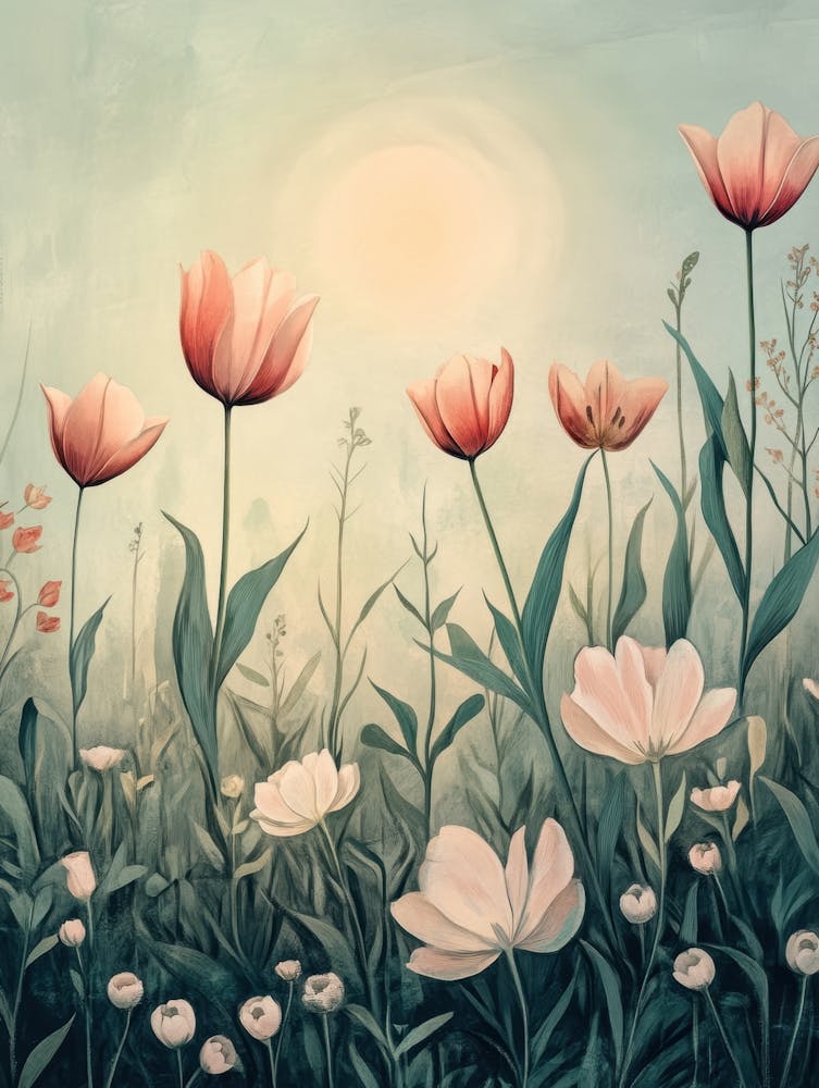 Pink Tulips 3