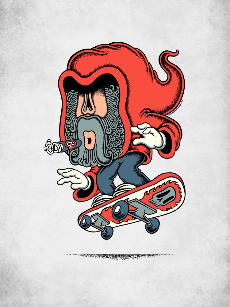 Hoodie Skateboard