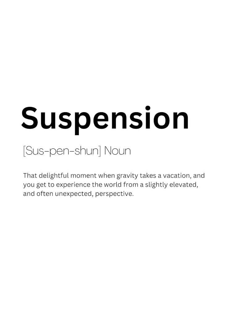 Suspension Definition Meaning