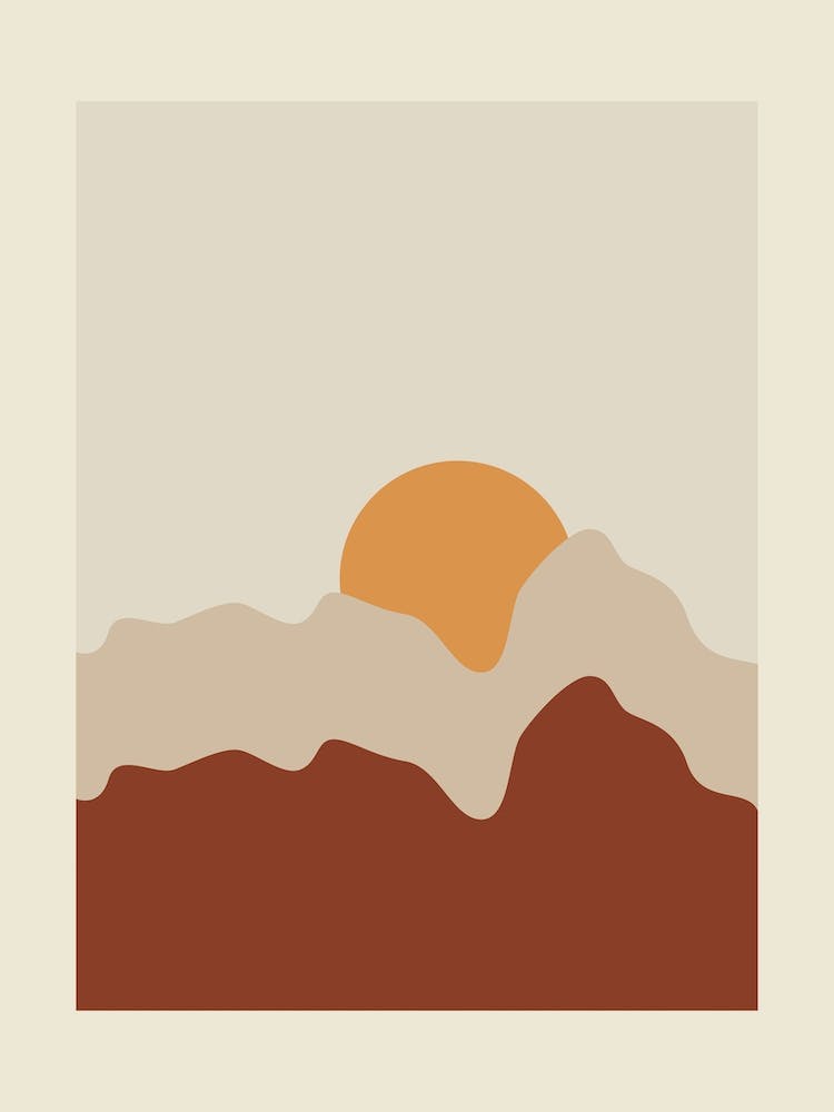 Sunrise In The Mountains 1