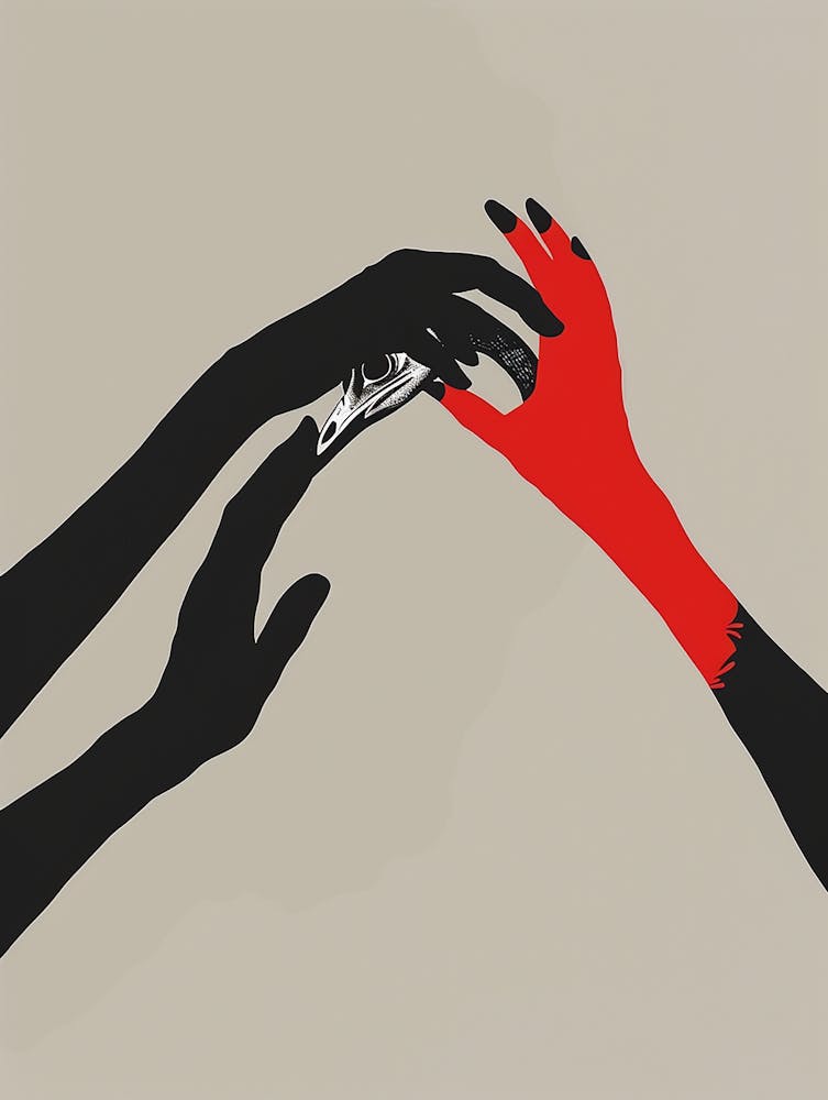 Hand Reaching For Money