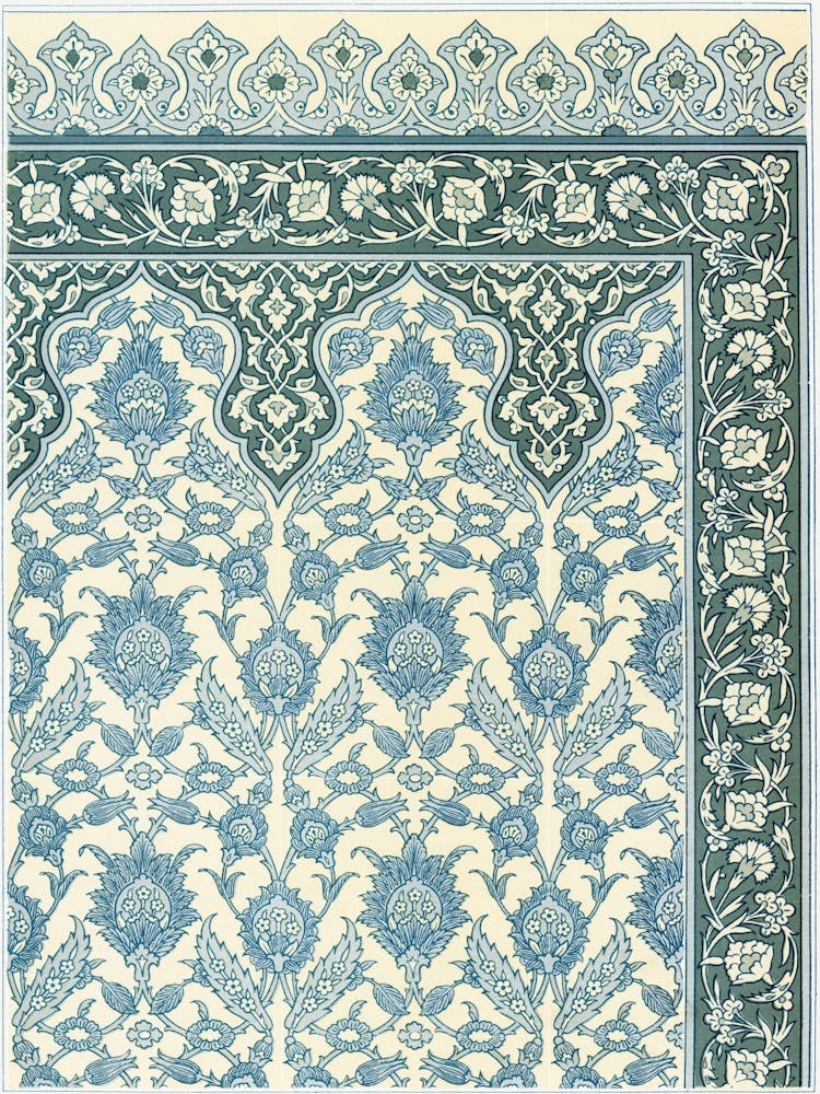 La Decoration Arabe, Plate No, 20, Emile Prisses D’Avennes