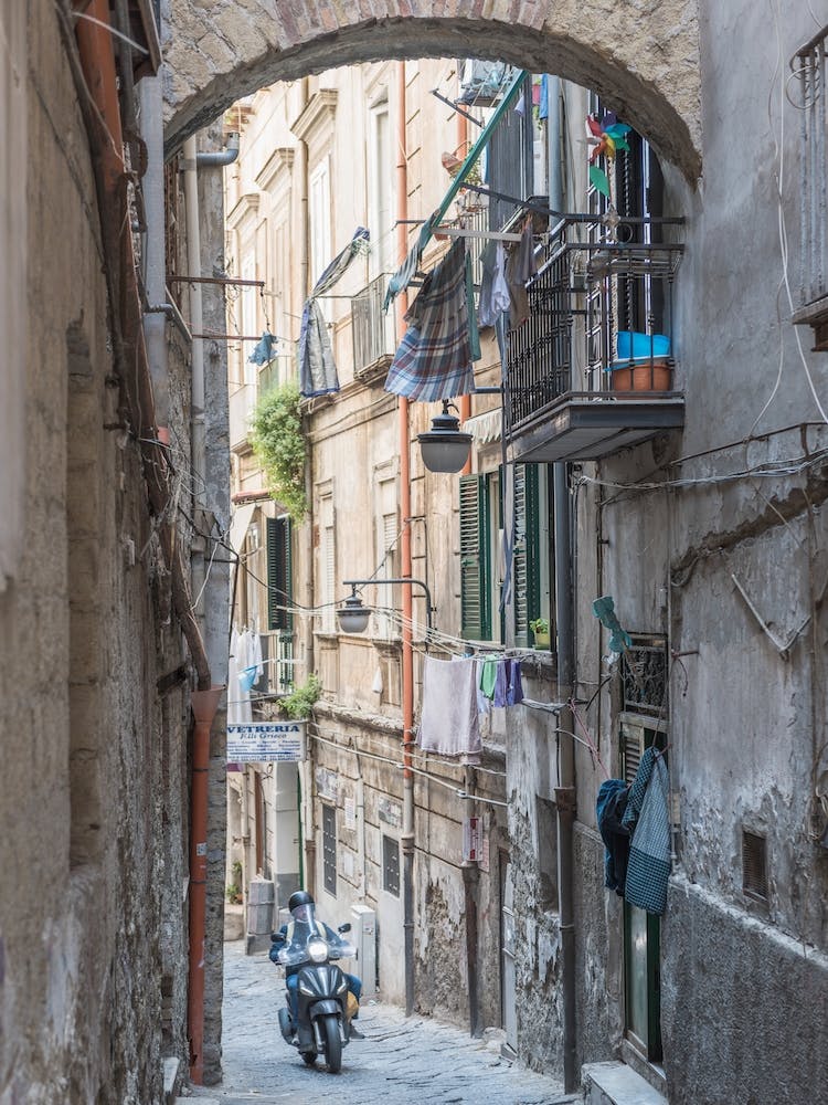 Street Life In Naples