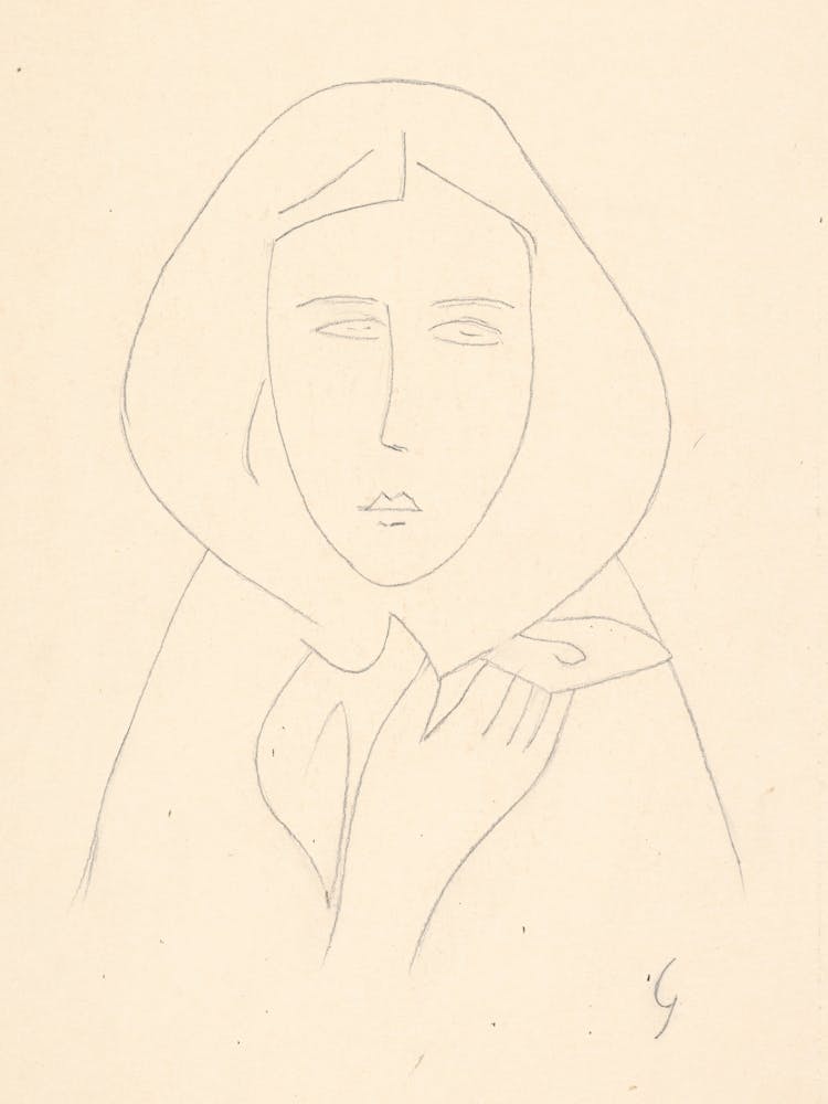 A Woman In A Scarf, Mikuláš Galanda (2)
