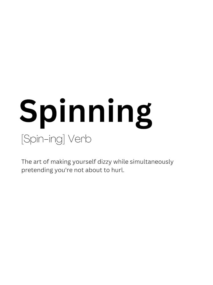 Spinning Definition Meaning