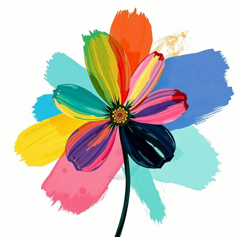Colorful Flower