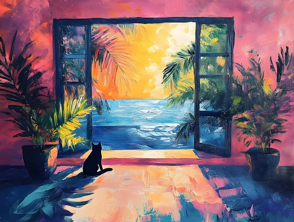 Paradise And A Cat 2