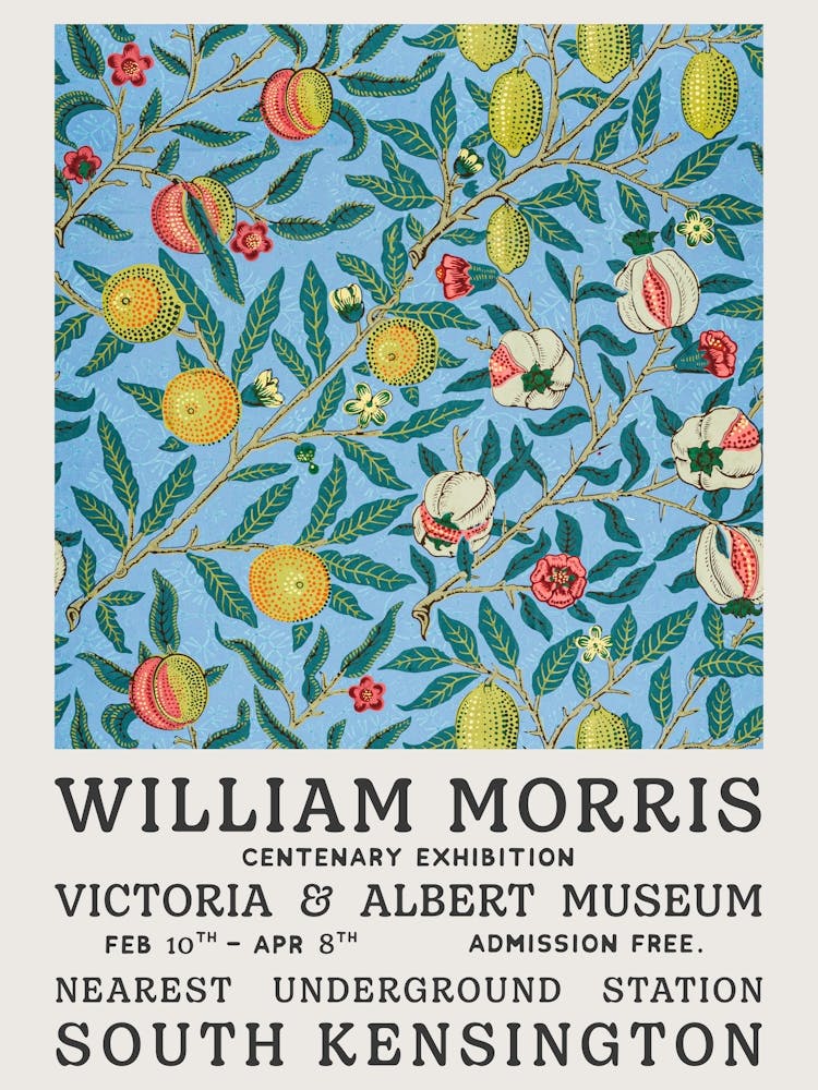 William Morris Four Fruits