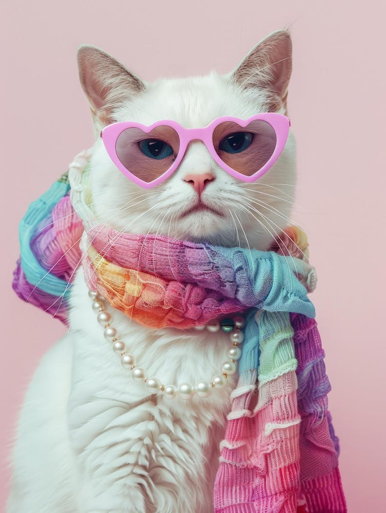 Cat In Sunglasses 17