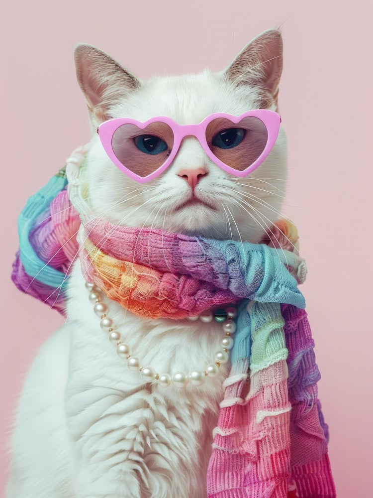 Cat In Sunglasses 17