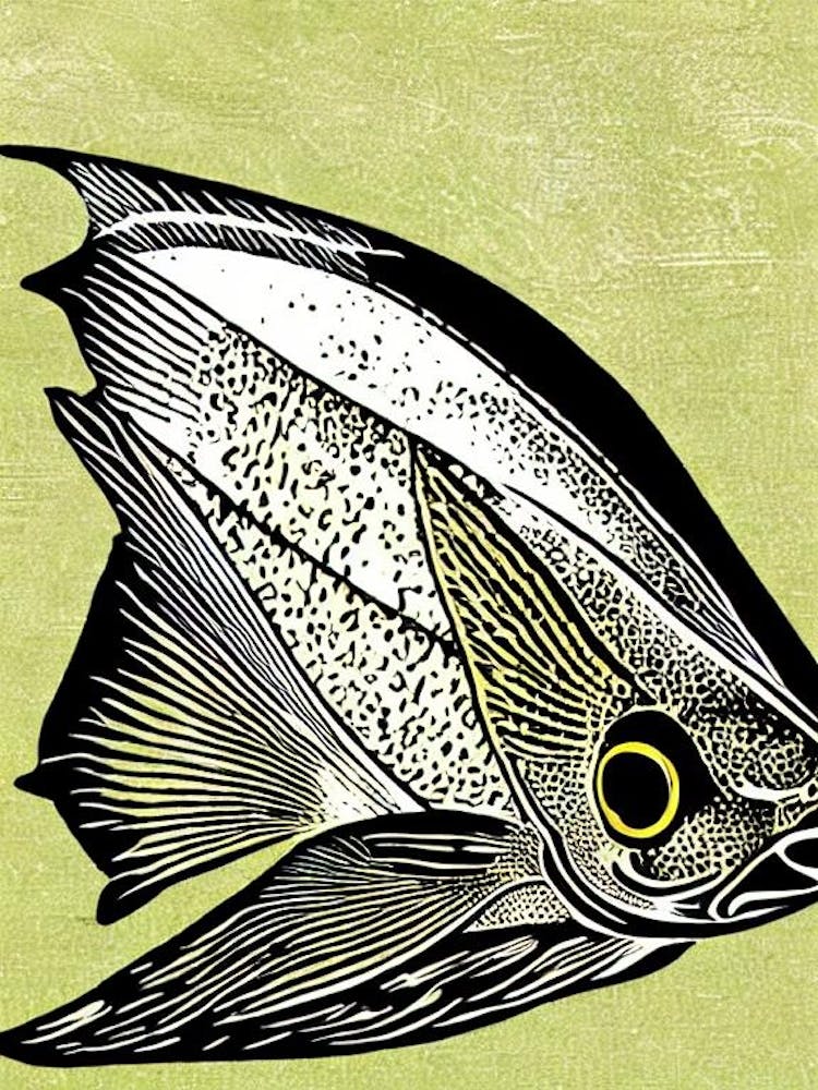 John Dory Linocut