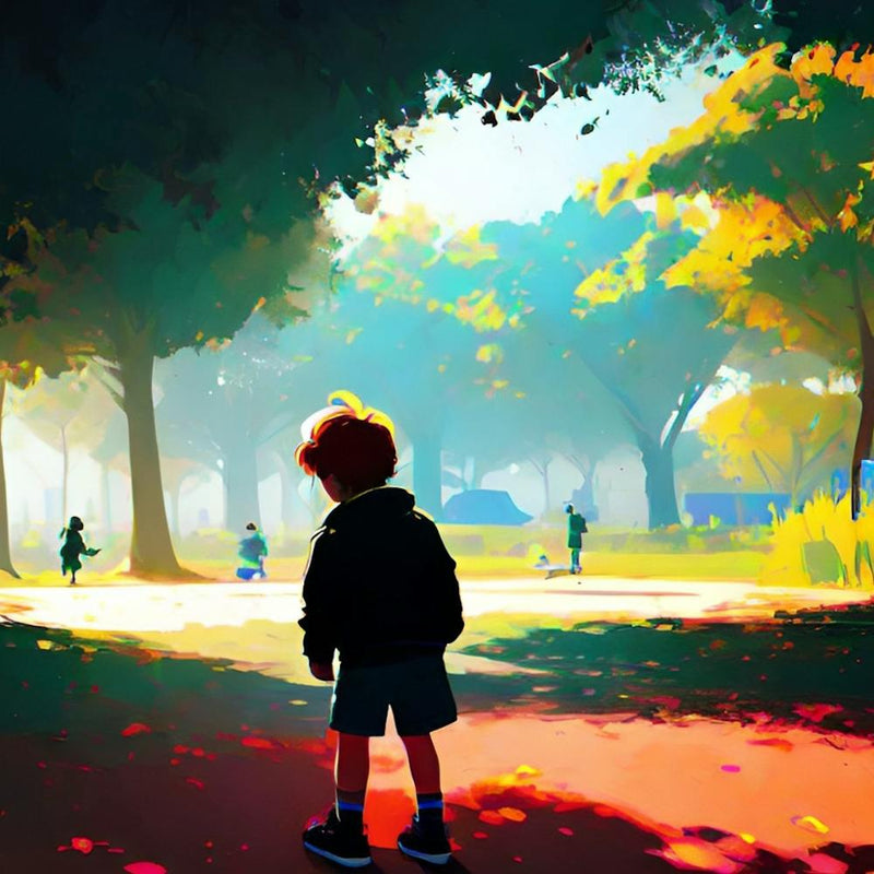 Child In A Park