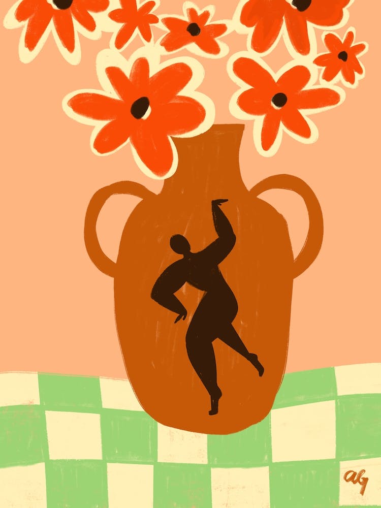Dancing Vase by Arty Guava