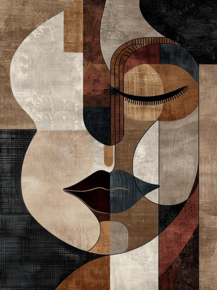 Abstract Women'S Face 1