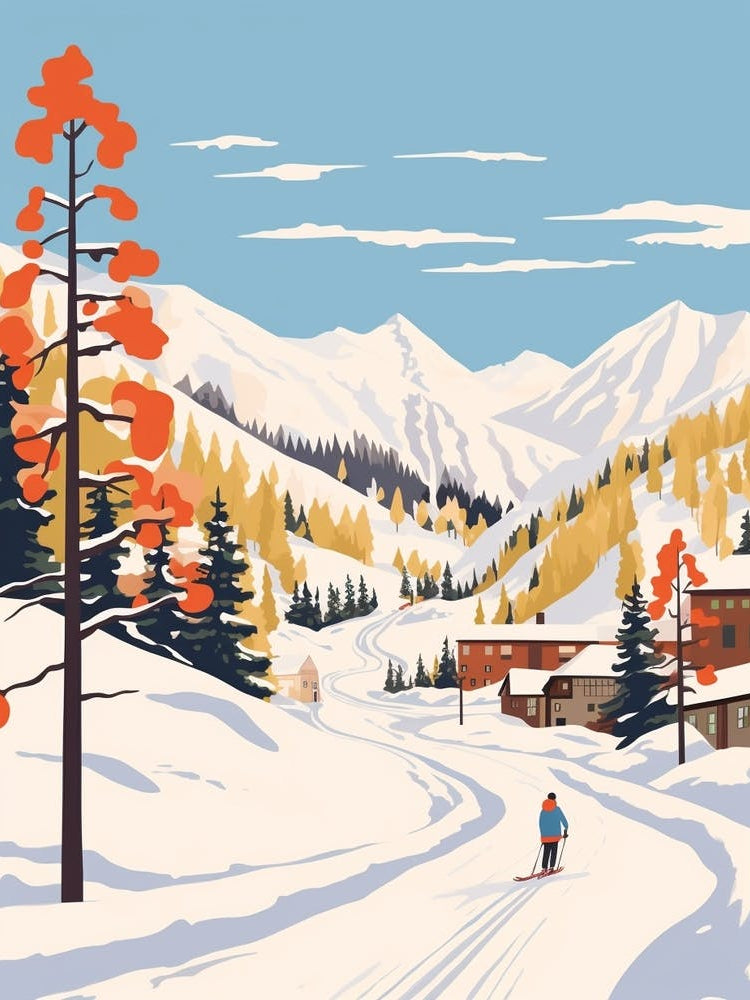Andorra 1 Travel Illustration
