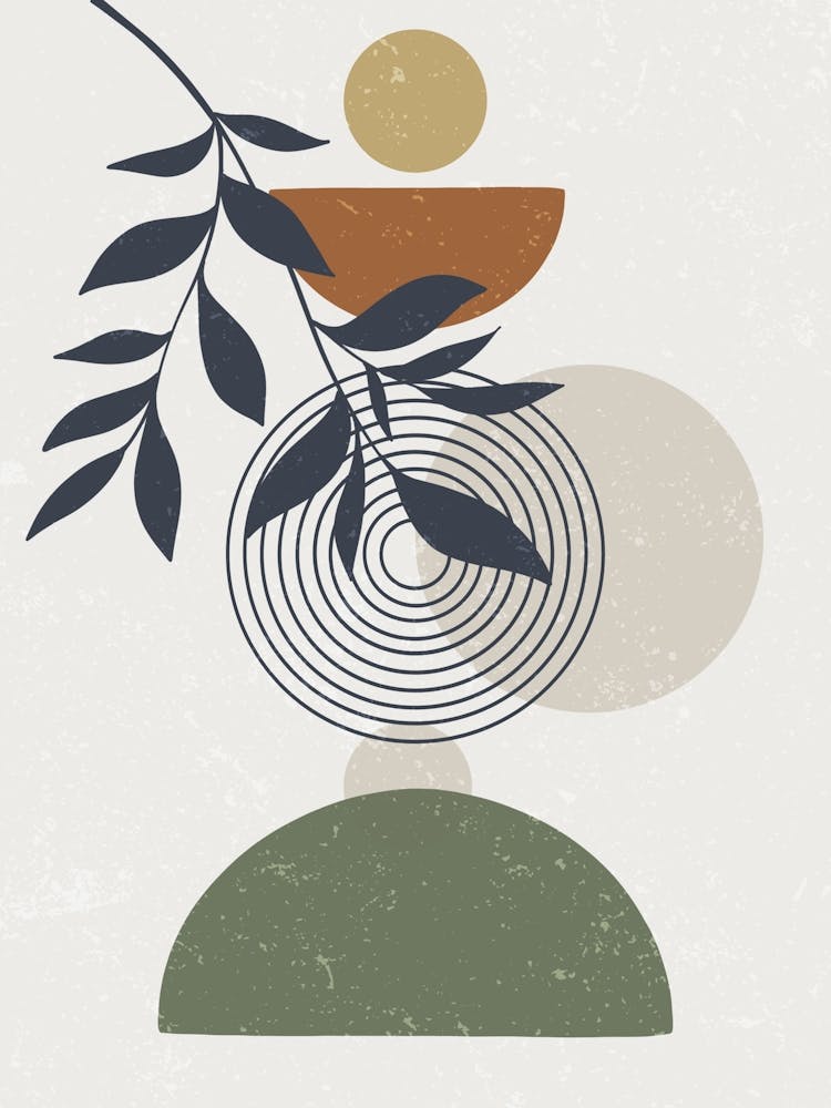 Boho Wall Art Balance in Nature 1