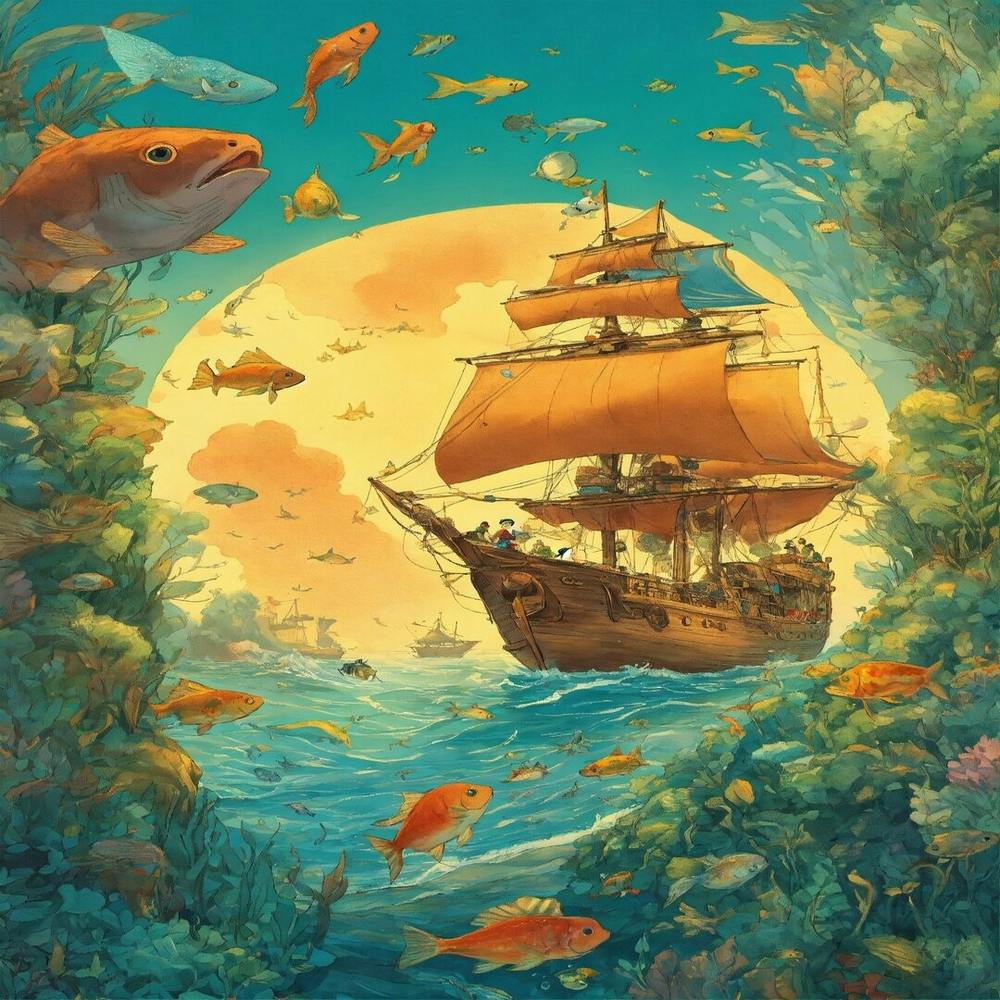 Mermaid In The Sea