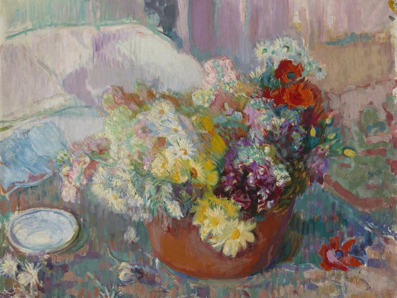 Flowers, 1912 1913, By Magnus Enckell