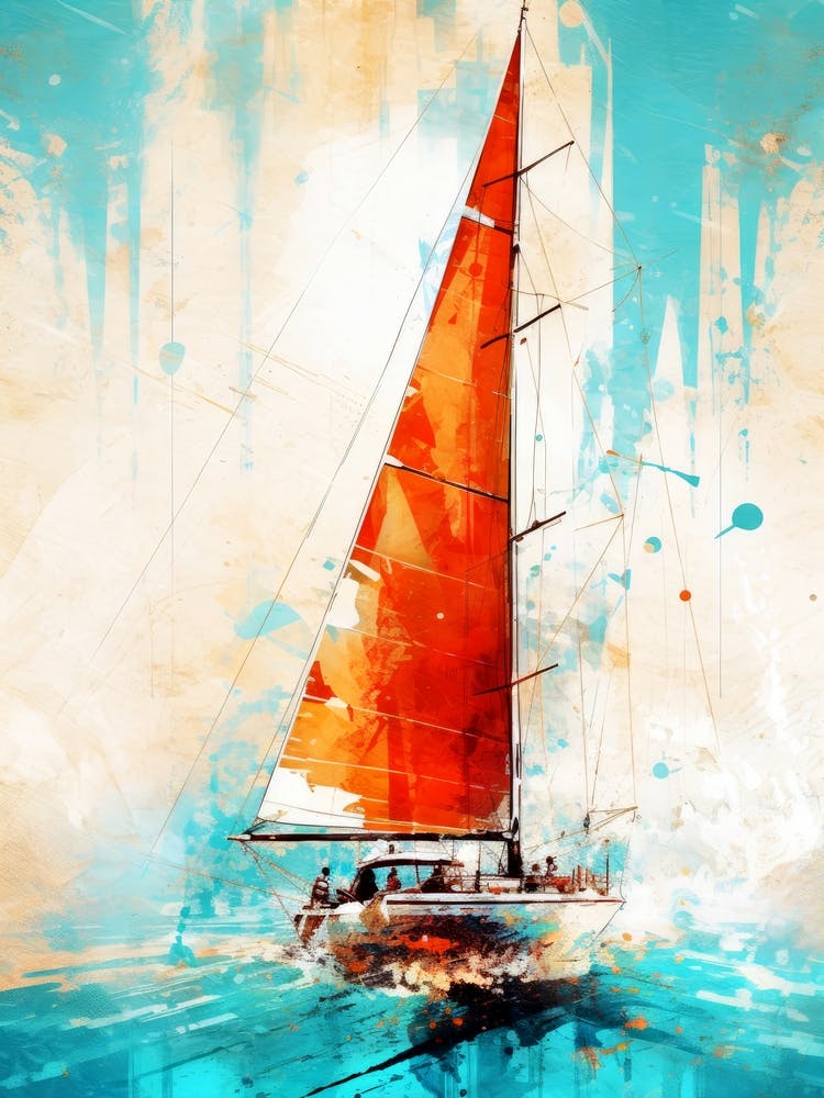 Sailboat Painting 5 sport