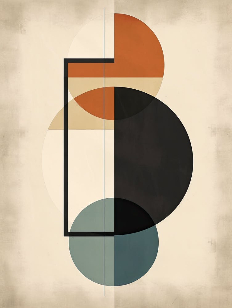 Chromatic Carousel; Boho Mid Century Spectrum
