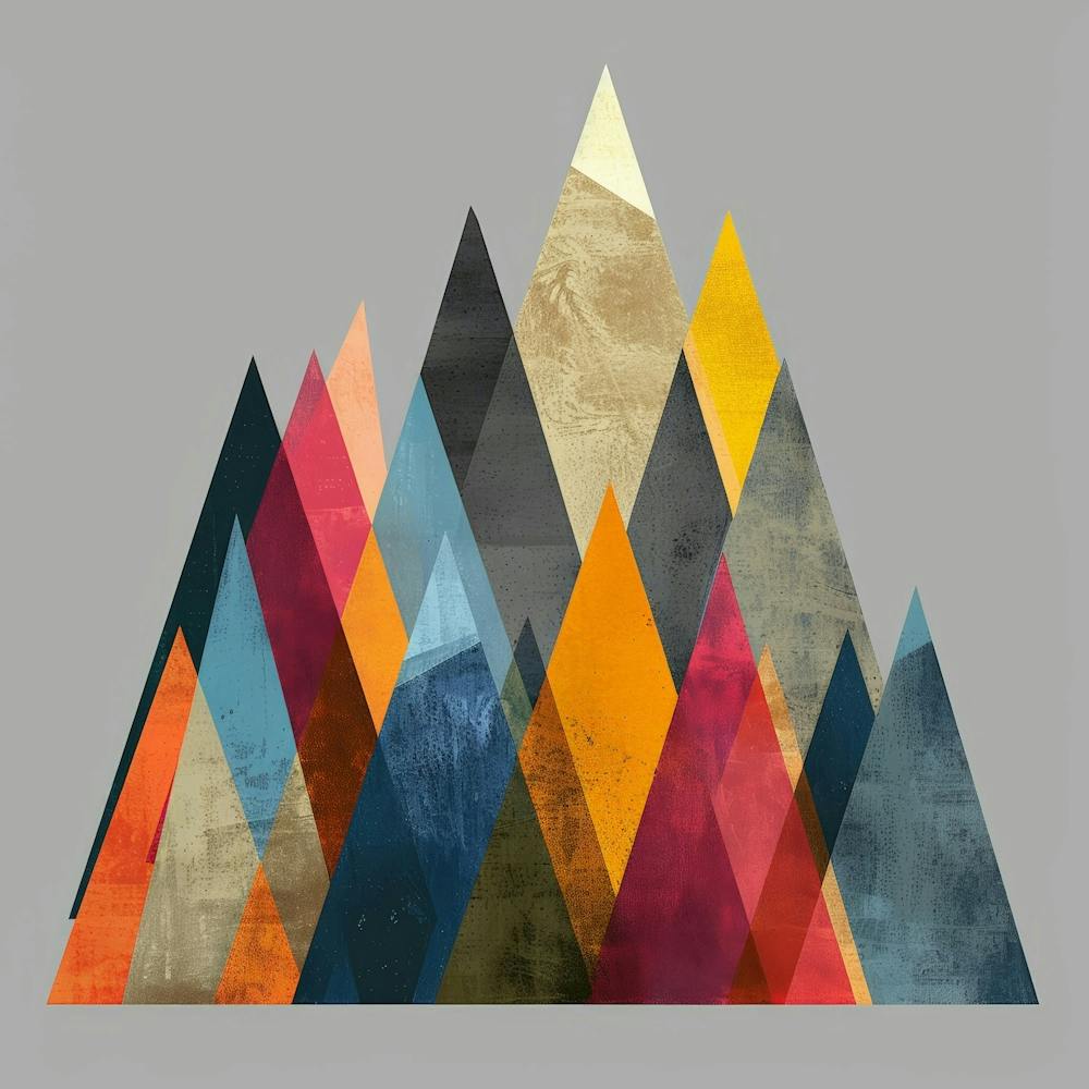 Mountains Canvas Print 4