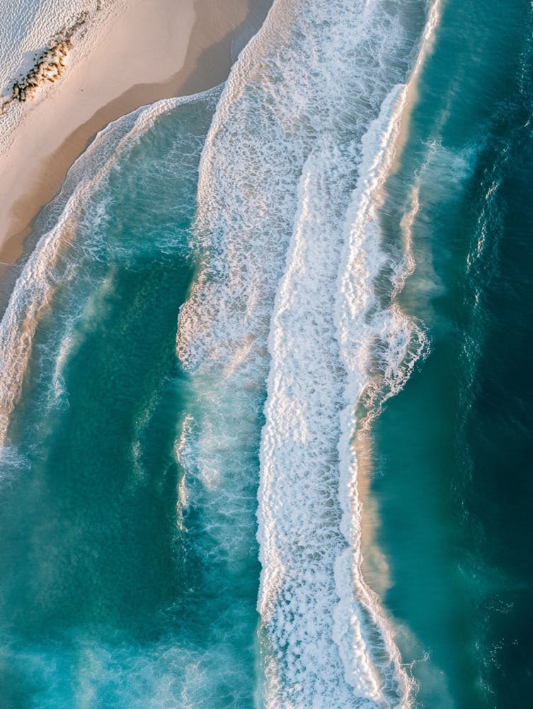 Aerial View Of A Beach 10