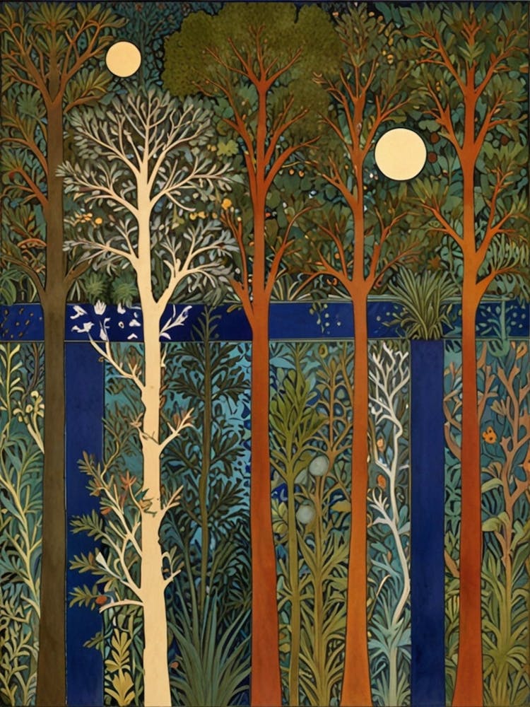 William Morris Night In The Woods 39