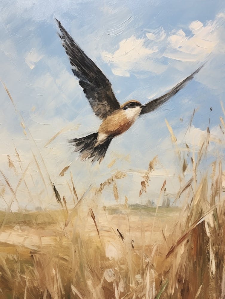 Bird Painting Chimney Swift 4