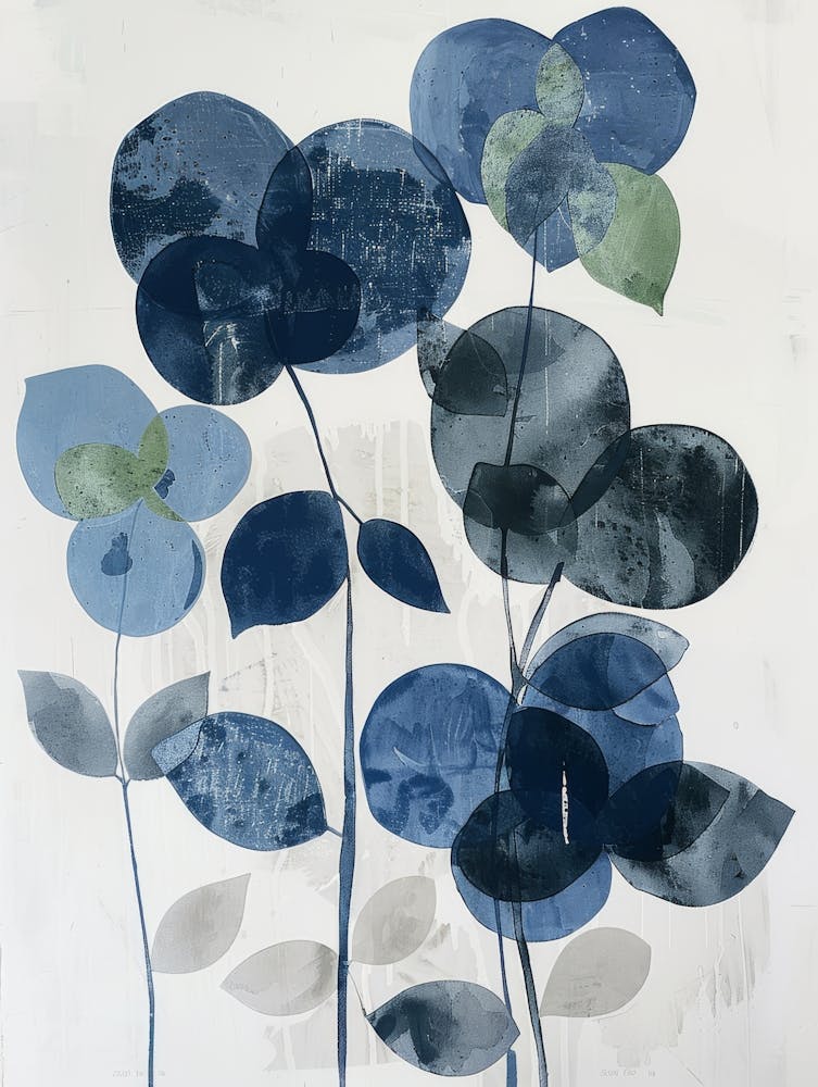 Blue Flowers 54