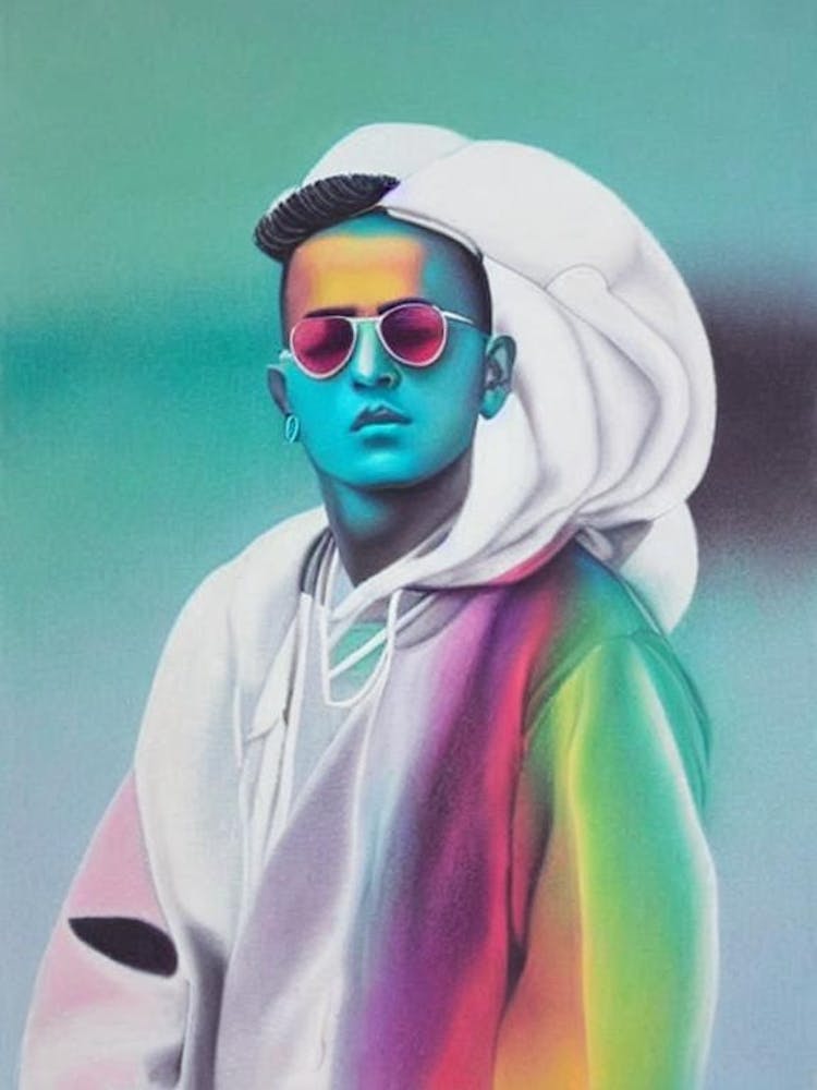 Dj Snake Colourful Illustration