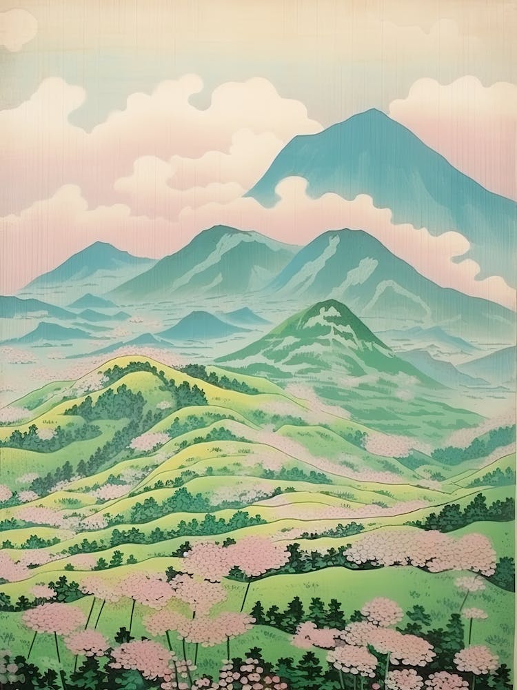 Mont Chokai à Yamagata Akita, Paysage japonais 3
