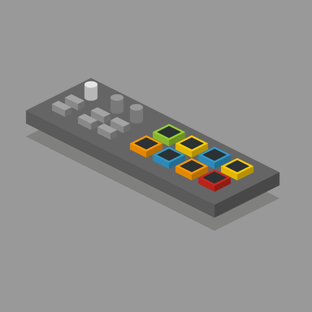 MIDI-Studio Musik-Beat-Controller Pad