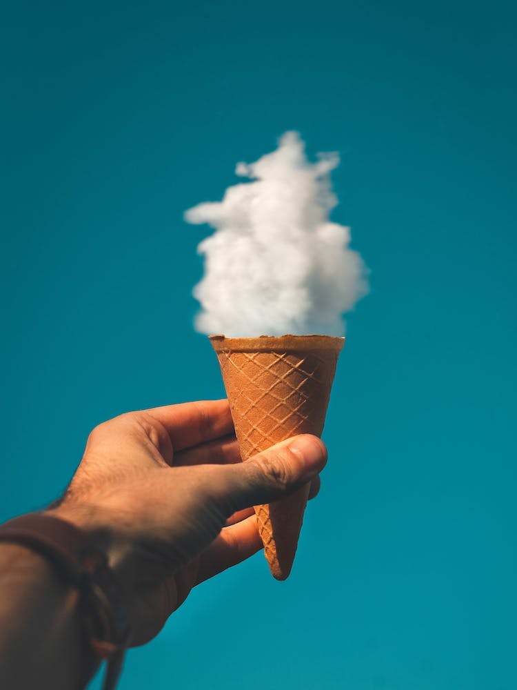 Ice Cream Cloud Surreal