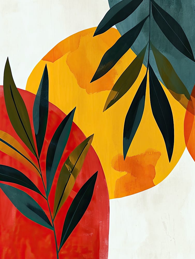 Abstract Flower, Boho Decor