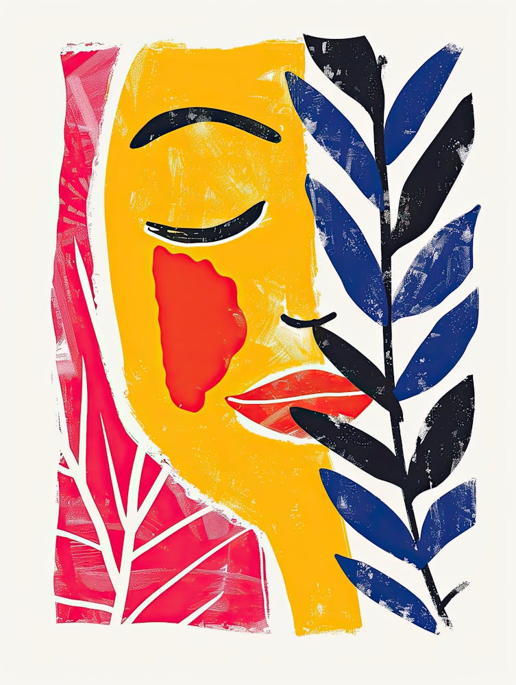 Aurora Ferns Matisse Style